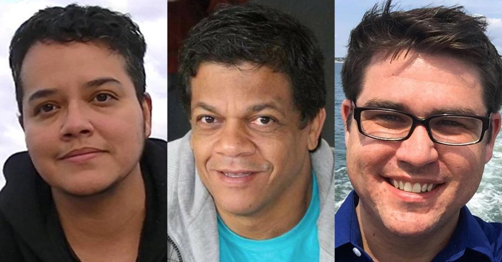 David Mansilla (Spanish), Luiz Correa (Portuguese), and Joel McDonald (English) have been hired as Affirmations first web team.