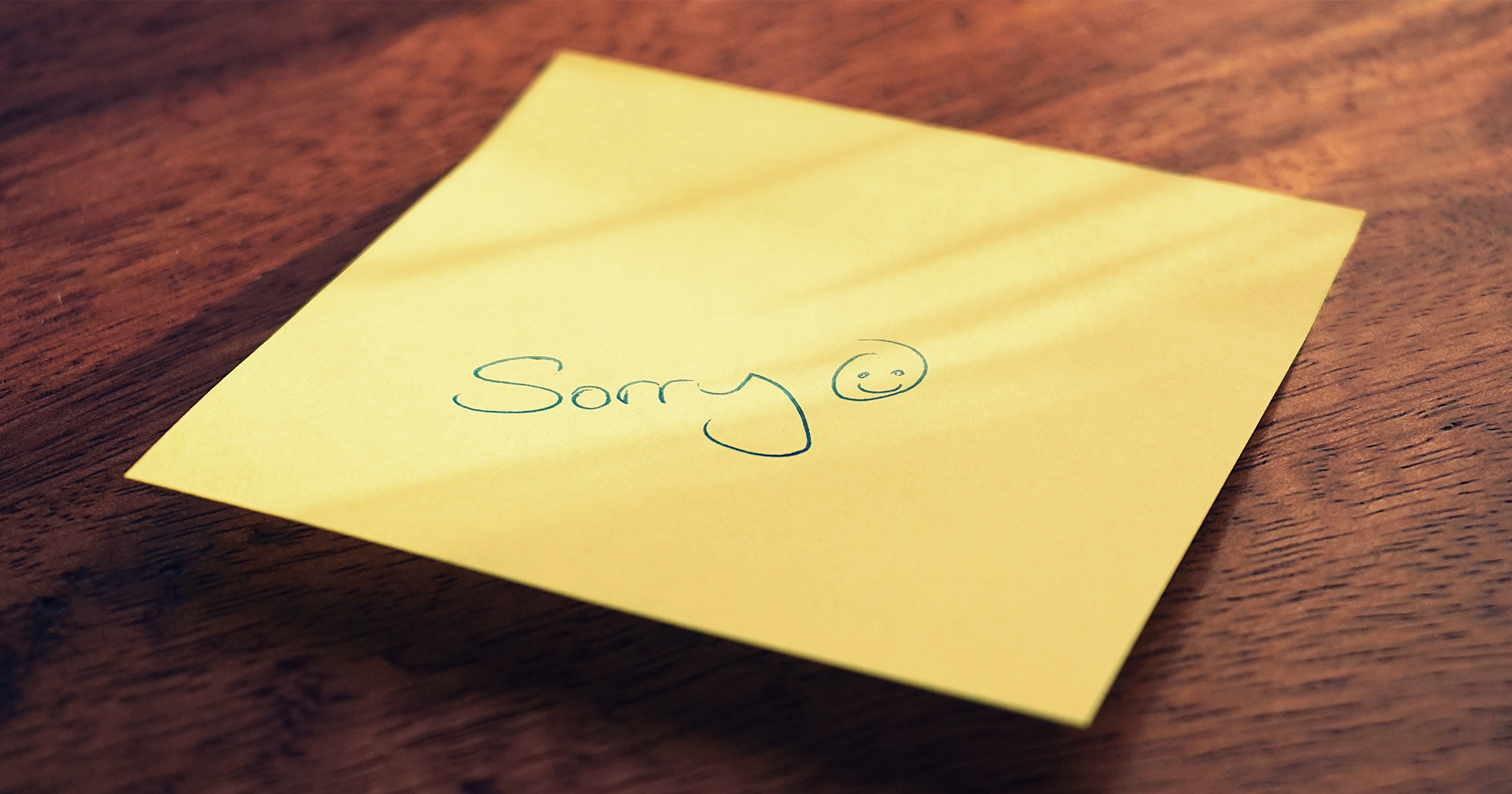 Apology Note