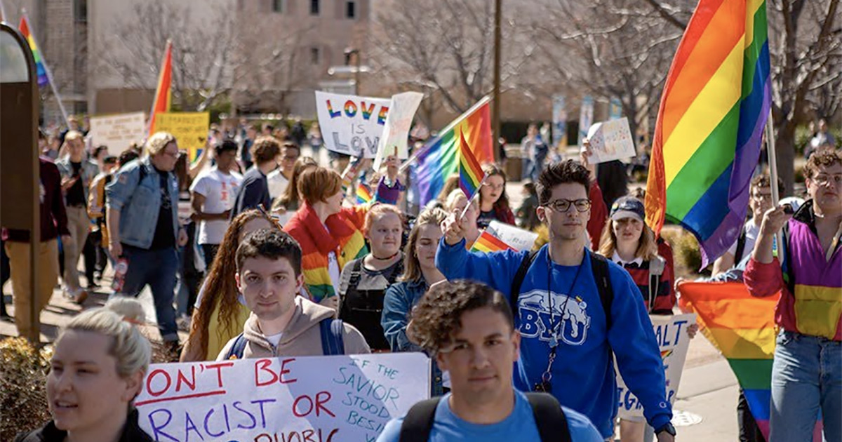 Alunos da BYU Protestam Políticas da Igreja