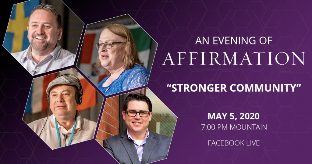Evening of Affirmation: Stronger Community