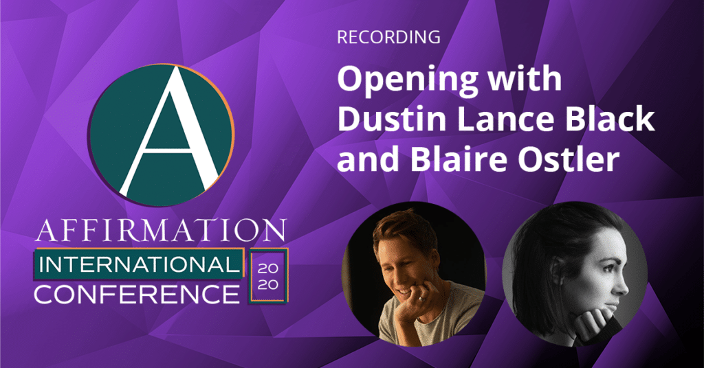 Opening Session with Dustin Lance Black and Blaire Ostler