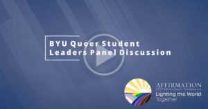 Panel de líderes estudiantiles queer de BYU