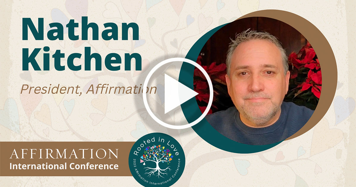 Nathan Kitchen 2022 Affirmation International Conference
